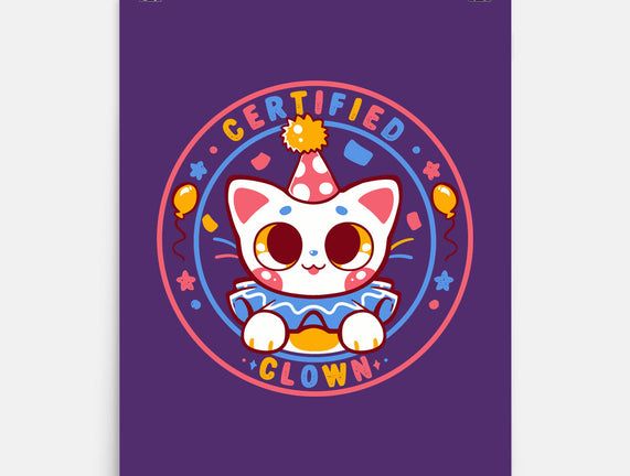 Certified Clown Cat