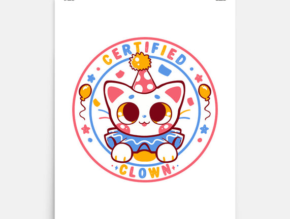 Certified Clown Cat