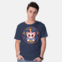 Certified Clown Cat-Mens-Basic-Tee-TechraNova