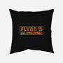 Retro Flynn's 1982-None-Removable Cover w Insert-Throw Pillow-DrMonekers