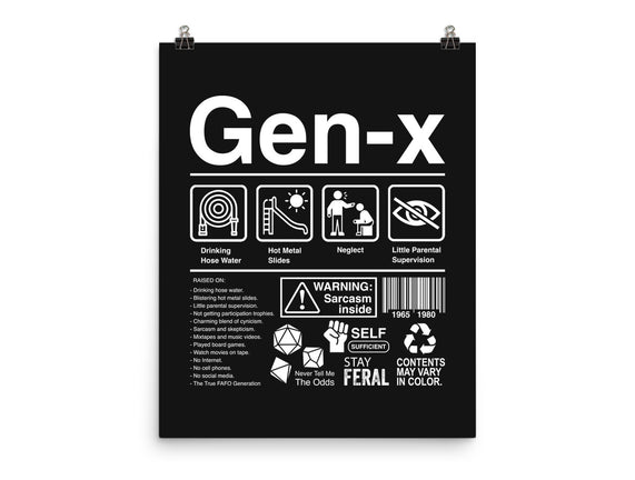 Gen X Label