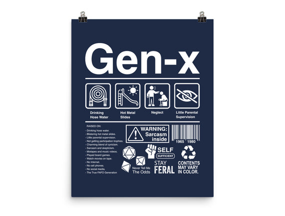 Gen X Label