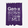 Gen X Label-None-Polyester-Shower Curtain-DrMonekers