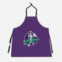 The Pinup From The Future-Unisex-Kitchen-Apron-SuperEdu