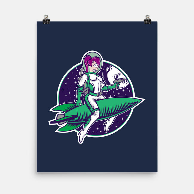 The Pinup From The Future-None-Matte-Poster-SuperEdu