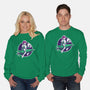 The Pinup From The Future-Unisex-Crew Neck-Sweatshirt-SuperEdu