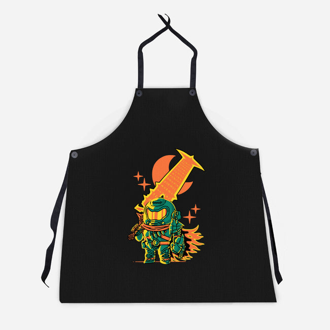 Guts Slayer-Unisex-Kitchen-Apron-naomori