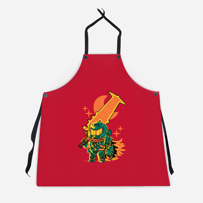 Guts Slayer-Unisex-Kitchen-Apron-naomori