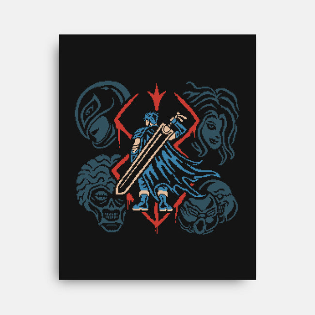 Evil Omen-None-Stretched-Canvas-Henrique Torres