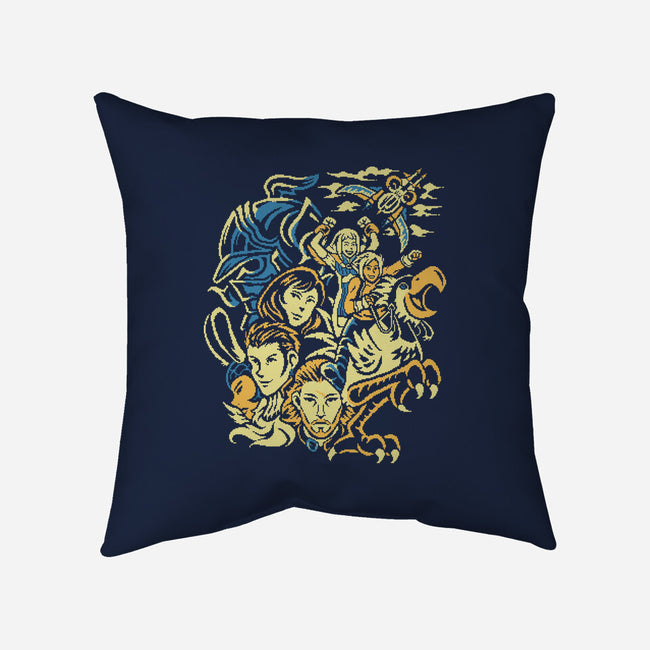 Sky Raiders-None-Removable Cover w Insert-Throw Pillow-Henrique Torres