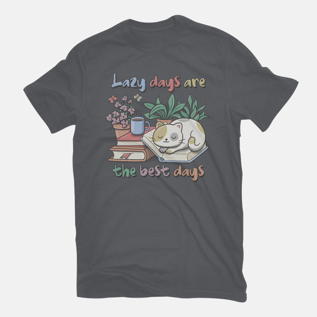 Purrfect Lazy Day-Mens-Premium-Tee-NMdesign