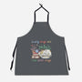 Purrfect Lazy Day-Unisex-Kitchen-Apron-NMdesign