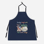 Purrfect Lazy Day-Unisex-Kitchen-Apron-NMdesign
