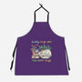 Purrfect Lazy Day-Unisex-Kitchen-Apron-NMdesign