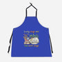 Purrfect Lazy Day-Unisex-Kitchen-Apron-NMdesign