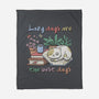 Purrfect Lazy Day-None-Fleece-Blanket-NMdesign