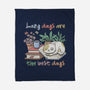 Purrfect Lazy Day-None-Fleece-Blanket-NMdesign