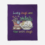 Purrfect Lazy Day-None-Fleece-Blanket-NMdesign