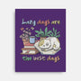 Purrfect Lazy Day-None-Stretched-Canvas-NMdesign