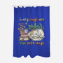 Purrfect Lazy Day-None-Polyester-Shower Curtain-NMdesign