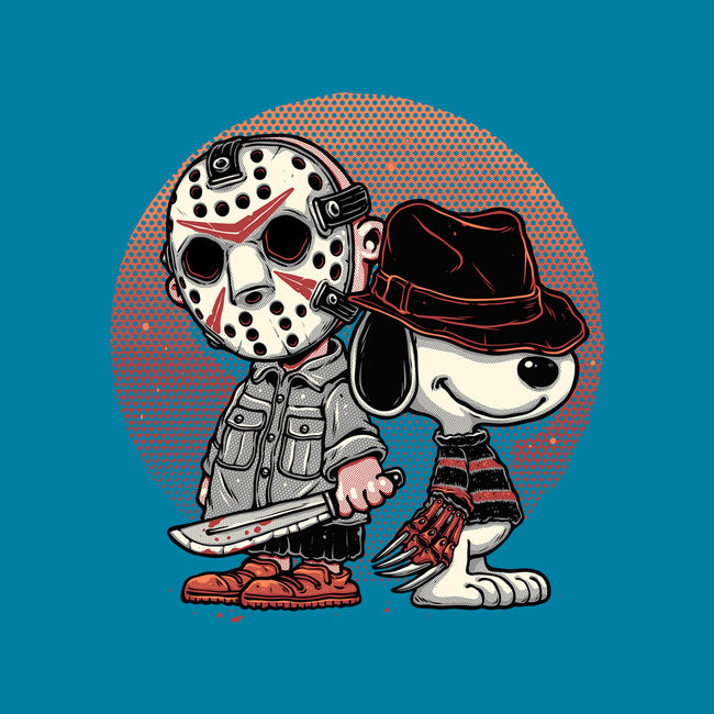 Horror Buddies-Mens-Basic-Tee-glitchygorilla