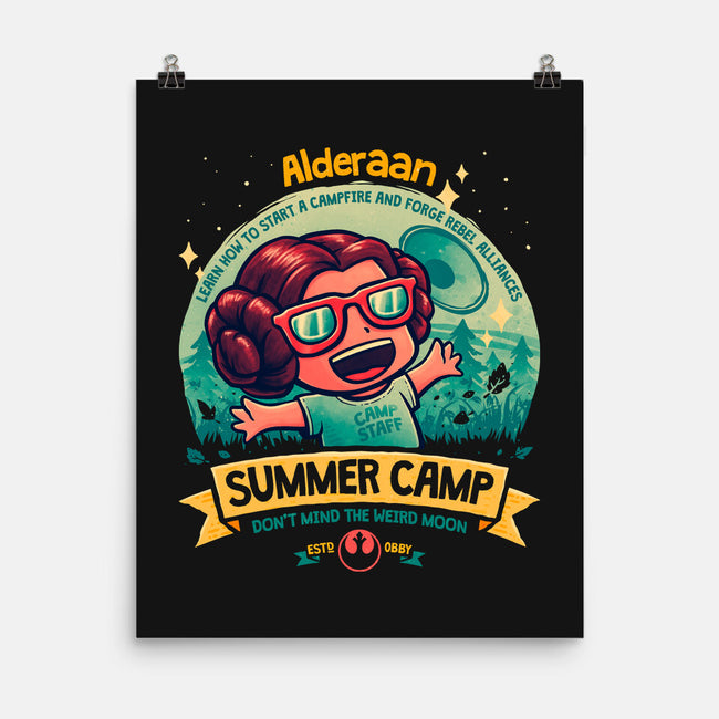 Weird Moon Summer Camp-None-Matte-Poster-teesgeex