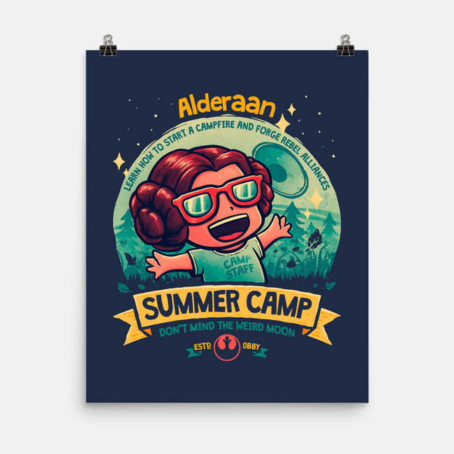 Weird Moon Summer Camp-None-Matte-Poster-teesgeex