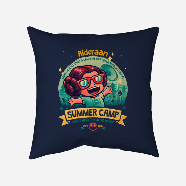 Weird Moon Summer Camp-None-Removable Cover w Insert-Throw Pillow-teesgeex