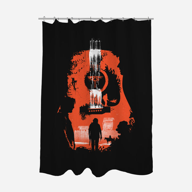 Take On Me TLOU-None-Polyester-Shower Curtain-rocketman_art