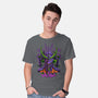 Evangelion Samurai-Mens-Basic-Tee-sarudrawss