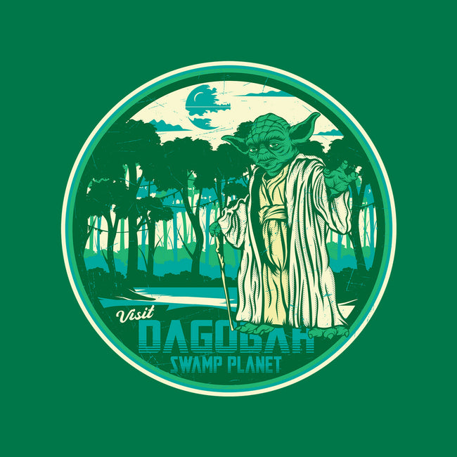 Visit The Swamp Planet-Womens-Basic-Tee-CarloJ1956