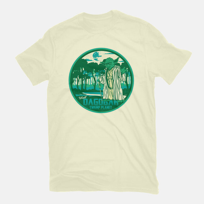 Visit The Swamp Planet-Mens-Basic-Tee-CarloJ1956
