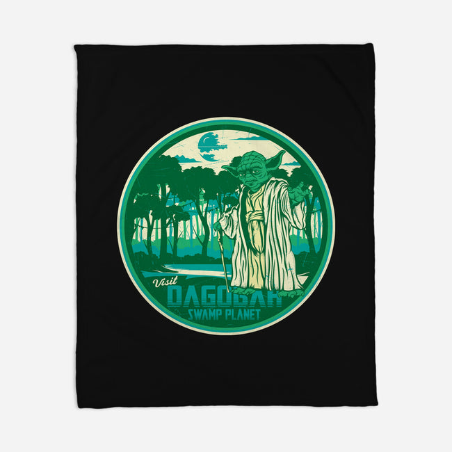 Visit The Swamp Planet-None-Fleece-Blanket-CarloJ1956