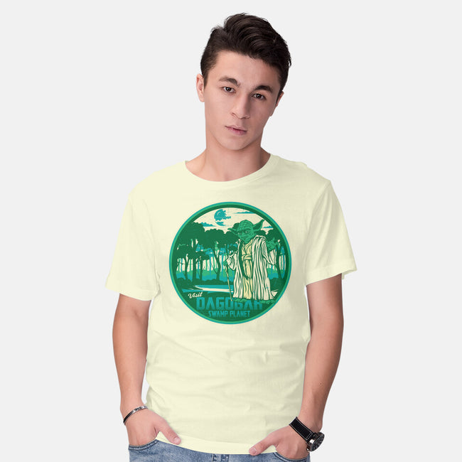 Visit The Swamp Planet-Mens-Basic-Tee-CarloJ1956