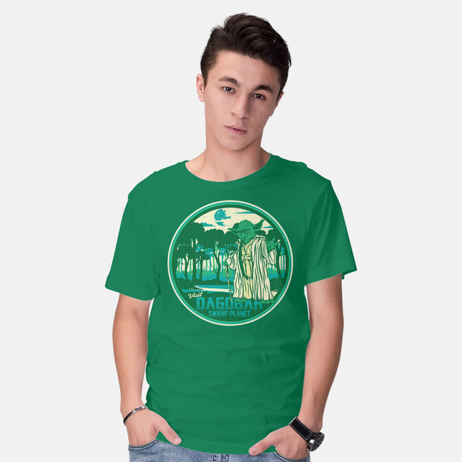 Visit The Swamp Planet-Mens-Basic-Tee-CarloJ1956