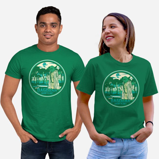 Visit The Swamp Planet-Unisex-Basic-Tee-CarloJ1956