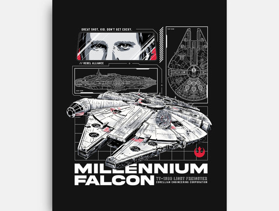 M Falcon Rebel Alliance