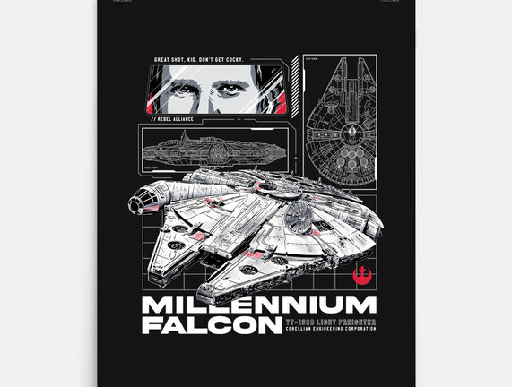 M Falcon Rebel Alliance