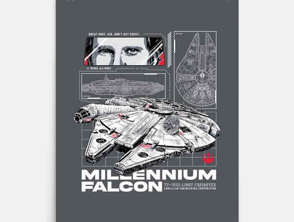 M Falcon Rebel Alliance