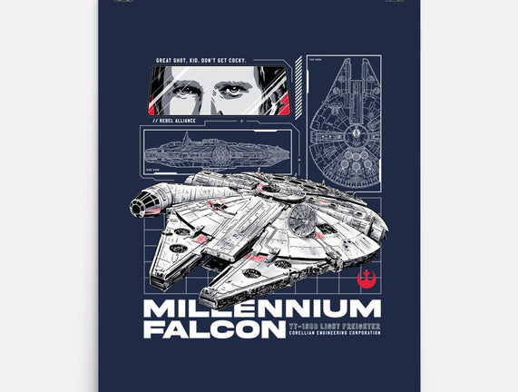 M Falcon Rebel Alliance