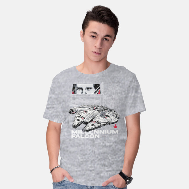 M Falcon Rebel Alliance-Mens-Basic-Tee-alfbocreative