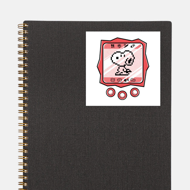 Virtual Beagle-None-Glossy-Sticker-estudiofitas