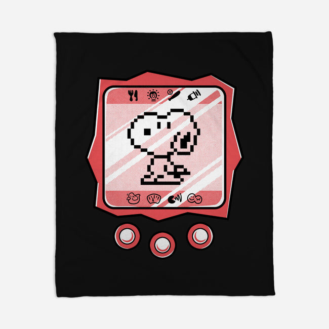 Virtual Beagle-None-Fleece-Blanket-estudiofitas