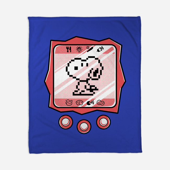 Virtual Beagle-None-Fleece-Blanket-estudiofitas