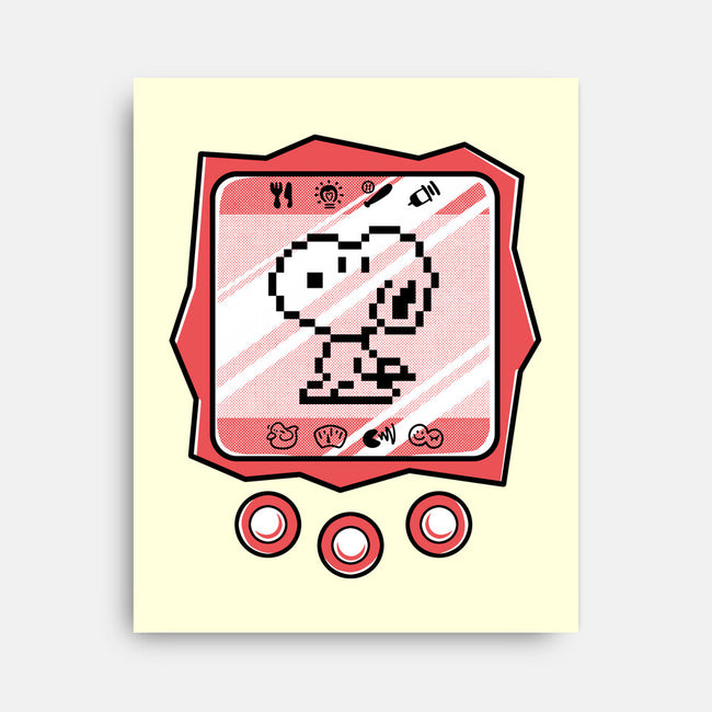 Virtual Beagle-None-Stretched-Canvas-estudiofitas