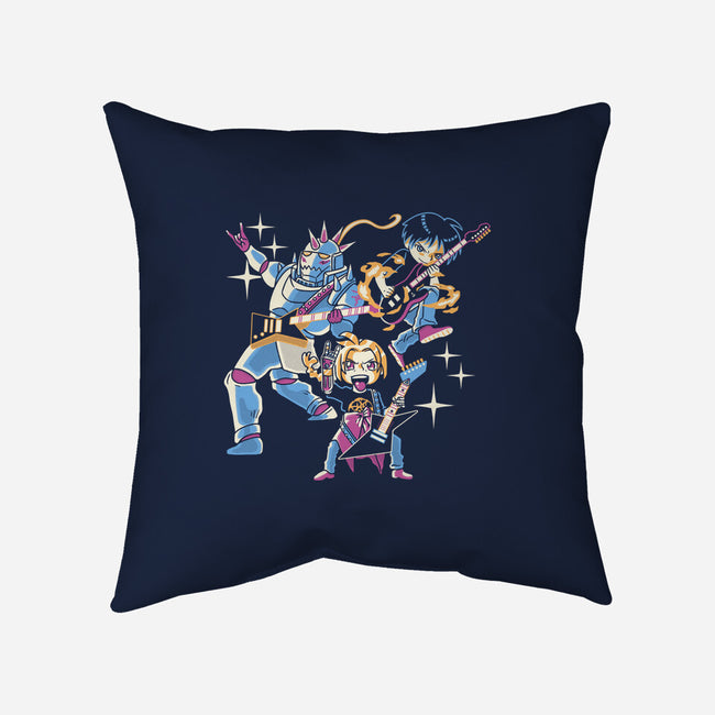 Fullmetal Guitarists-None-Removable Cover w Insert-Throw Pillow-naomori