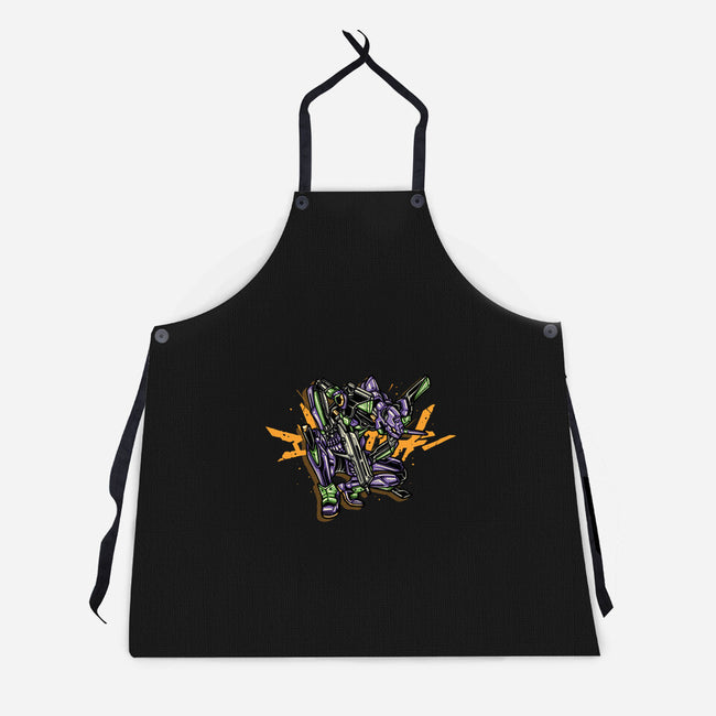 Test Type 01-Unisex-Kitchen-Apron-glitchygorilla