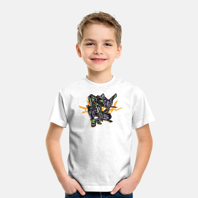 Test Type 01-Youth-Basic-Tee-glitchygorilla