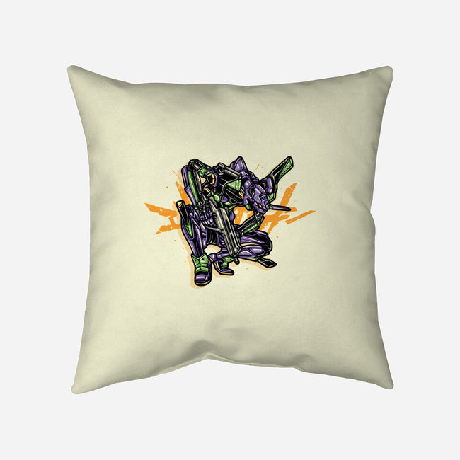 Test Type 01-None-Removable Cover w Insert-Throw Pillow-glitchygorilla