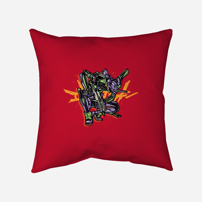 Test Type 01-None-Removable Cover w Insert-Throw Pillow-glitchygorilla